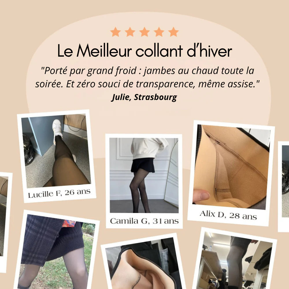 COLLANT POLAIRE EFFET TRANSPARENT