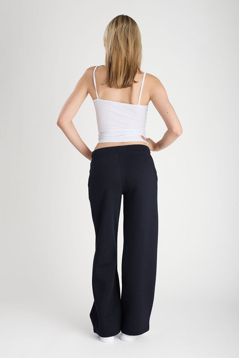 Sweatpants Girl Straight Wide Navy
