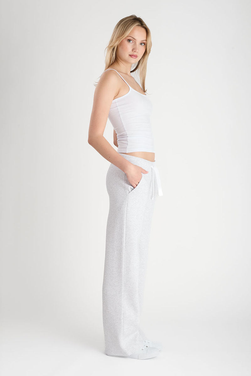 Sweatpants Girl Straight Wide Navy